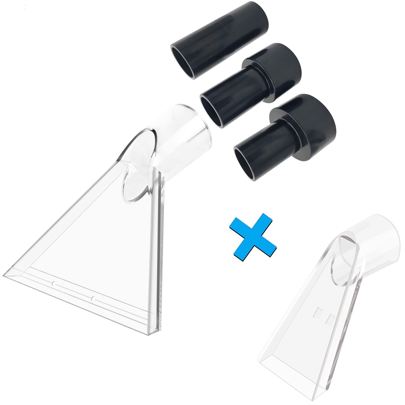Happy Tree Universal Fits All Shop Vacs with 2-1/2"& 1-7/8" & 1-1/4" Adapters...