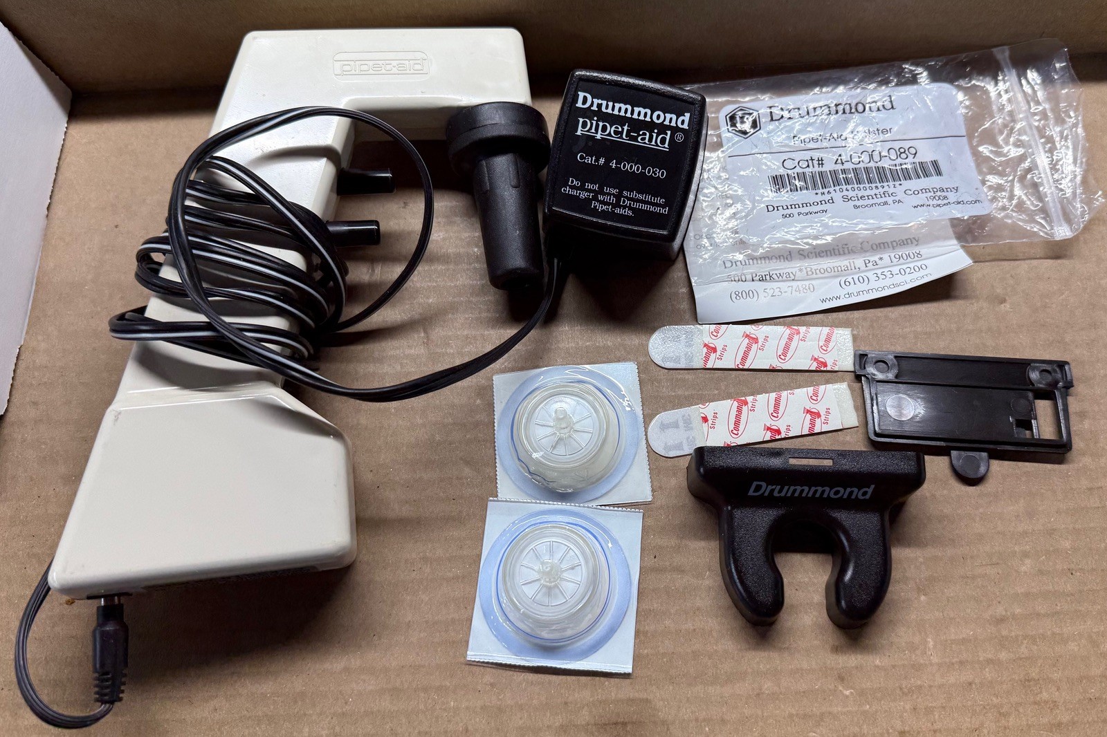 Drummond Original Portable Electronic Serological Pipet-Aid, New Battery