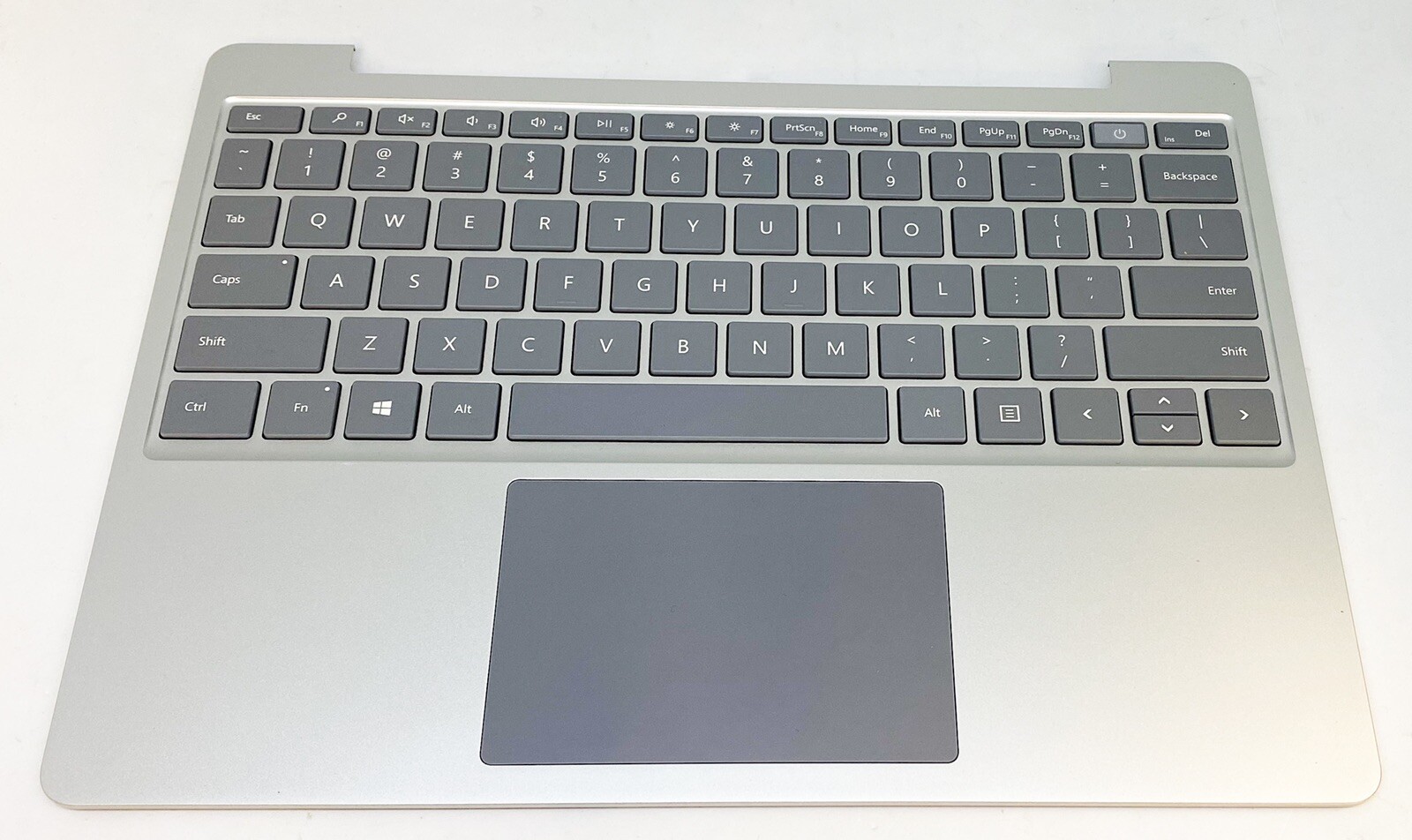 Microsoft Surface Laptop Go 1943 Palmrest Keyboard Touchpad Part Silver Grade A