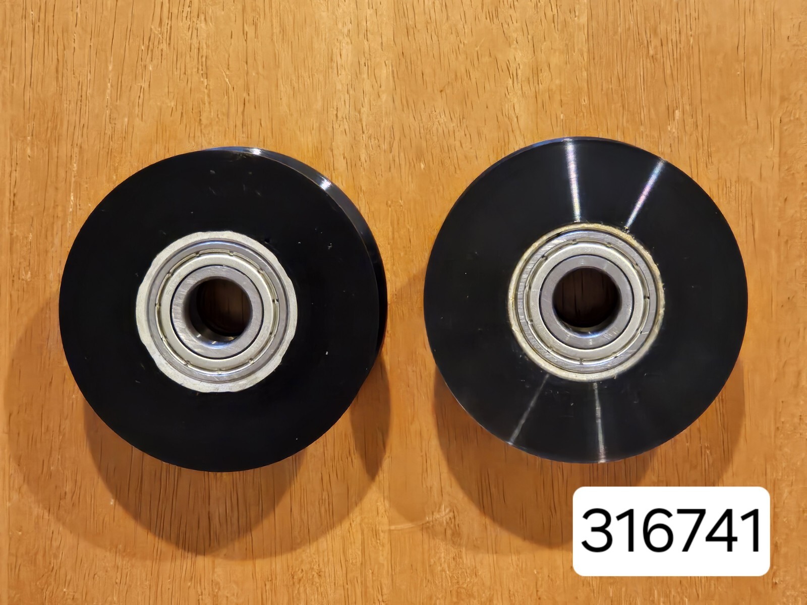 2 NordicTrack AudioStrider 990 Pro NTEL0981 Wheels p/n 316741