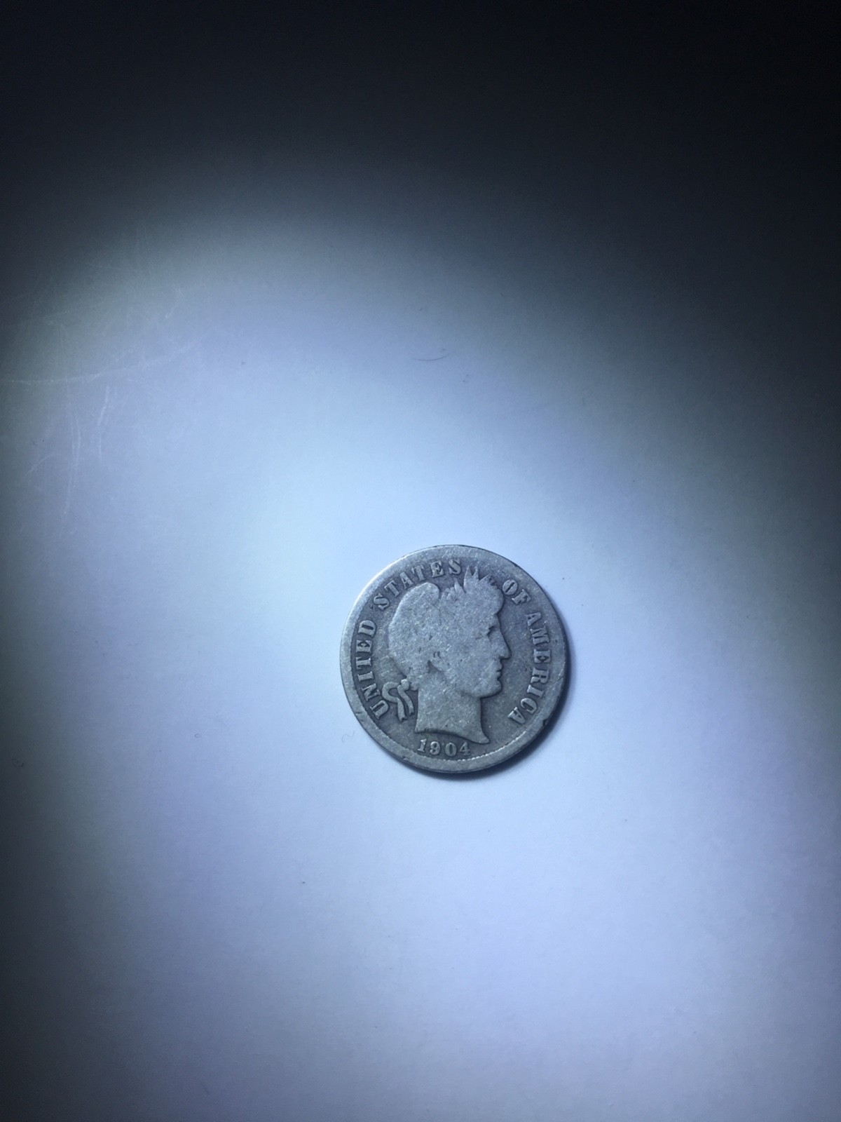 1904-S Barber Silver Dime 90% Silver #2 ⭐️