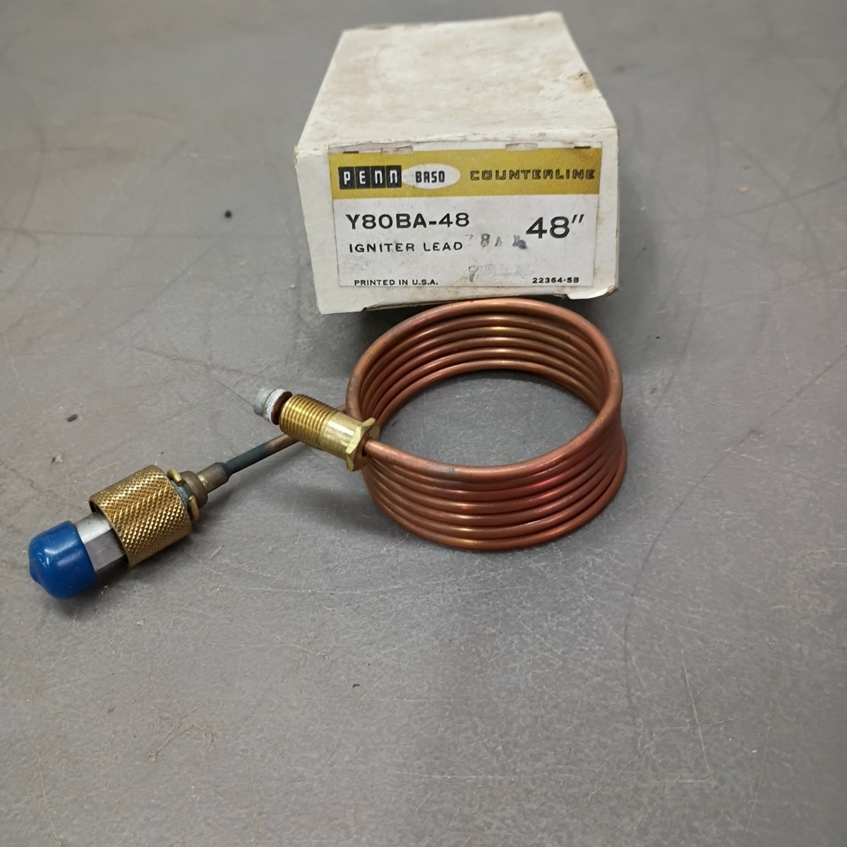 Y80BA-48-PENN   PENN JOHNSON CNTRLS COIL GLOW 48IN IGNITER LEAD