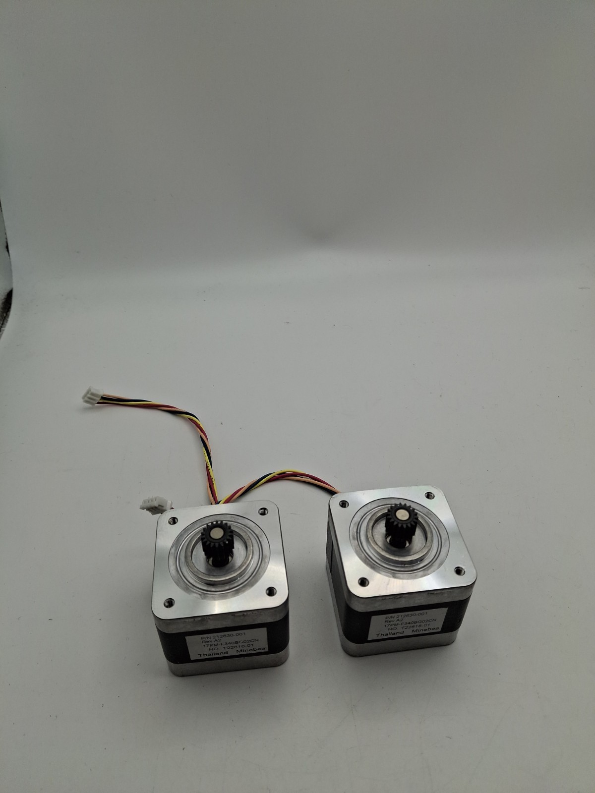 Lot of 2 Minebea 212630-001 Stepper Motor