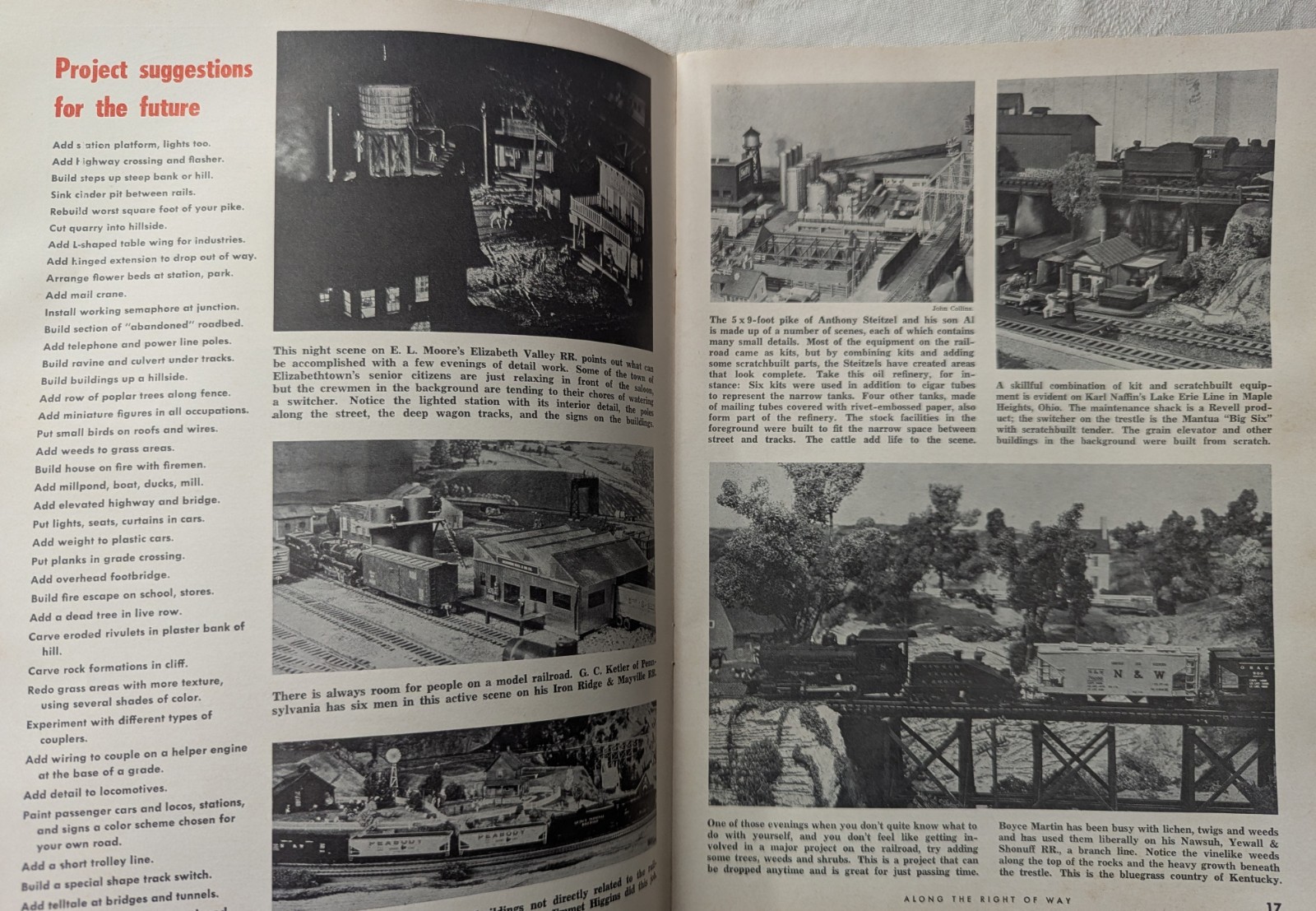 ***VINTAGE 1964 HO PRIMER MODEL RAILROADING FOR ALL BOOKLET***