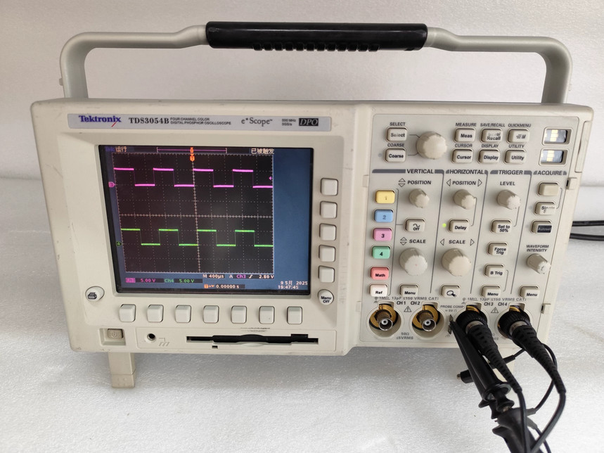 1PCS Tektronix TDS3054B 4CH DPO Oscilloscope 500MHz 5GSa/s Fast shipping