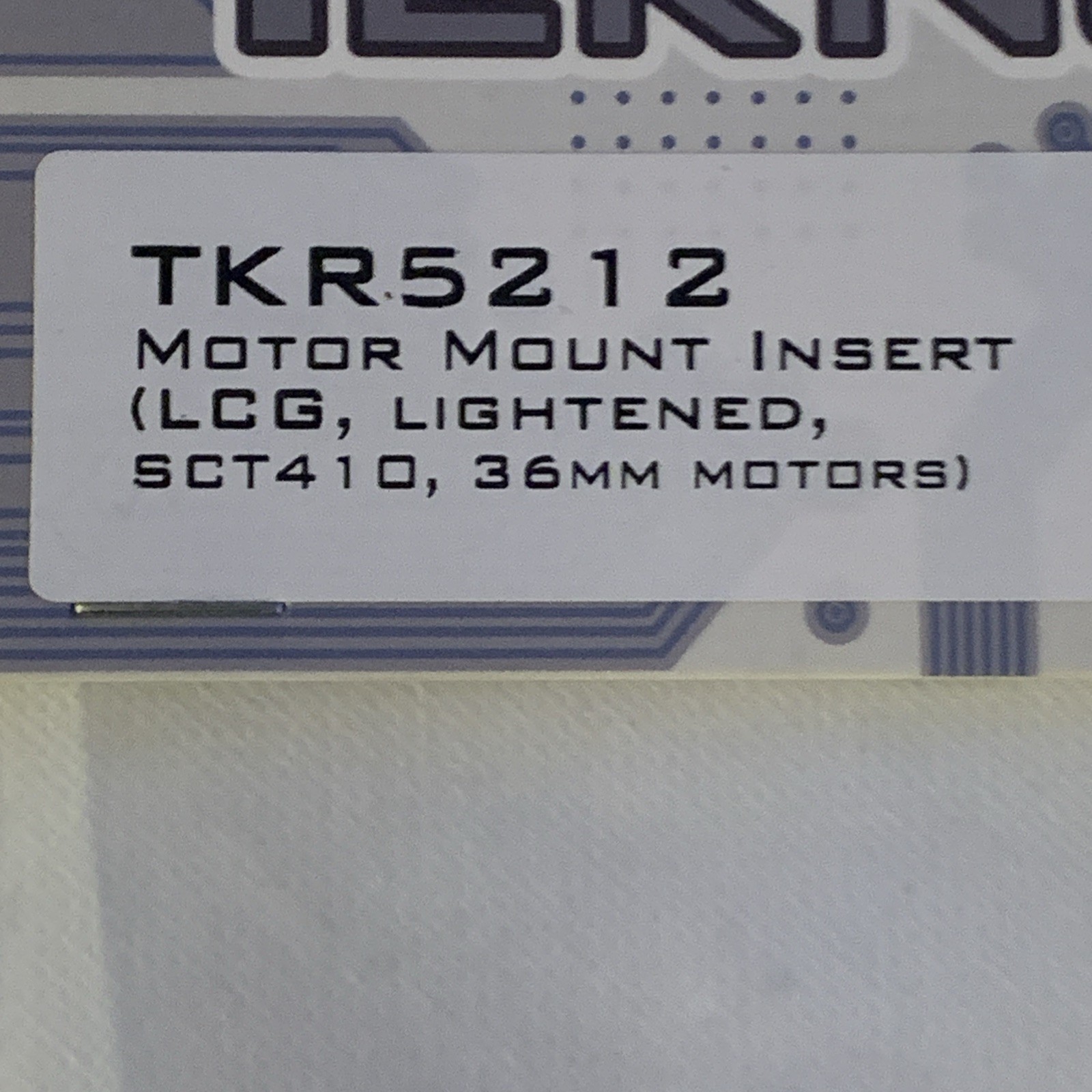 Tekno RC Motor Mount Insert TKR5212 NEW