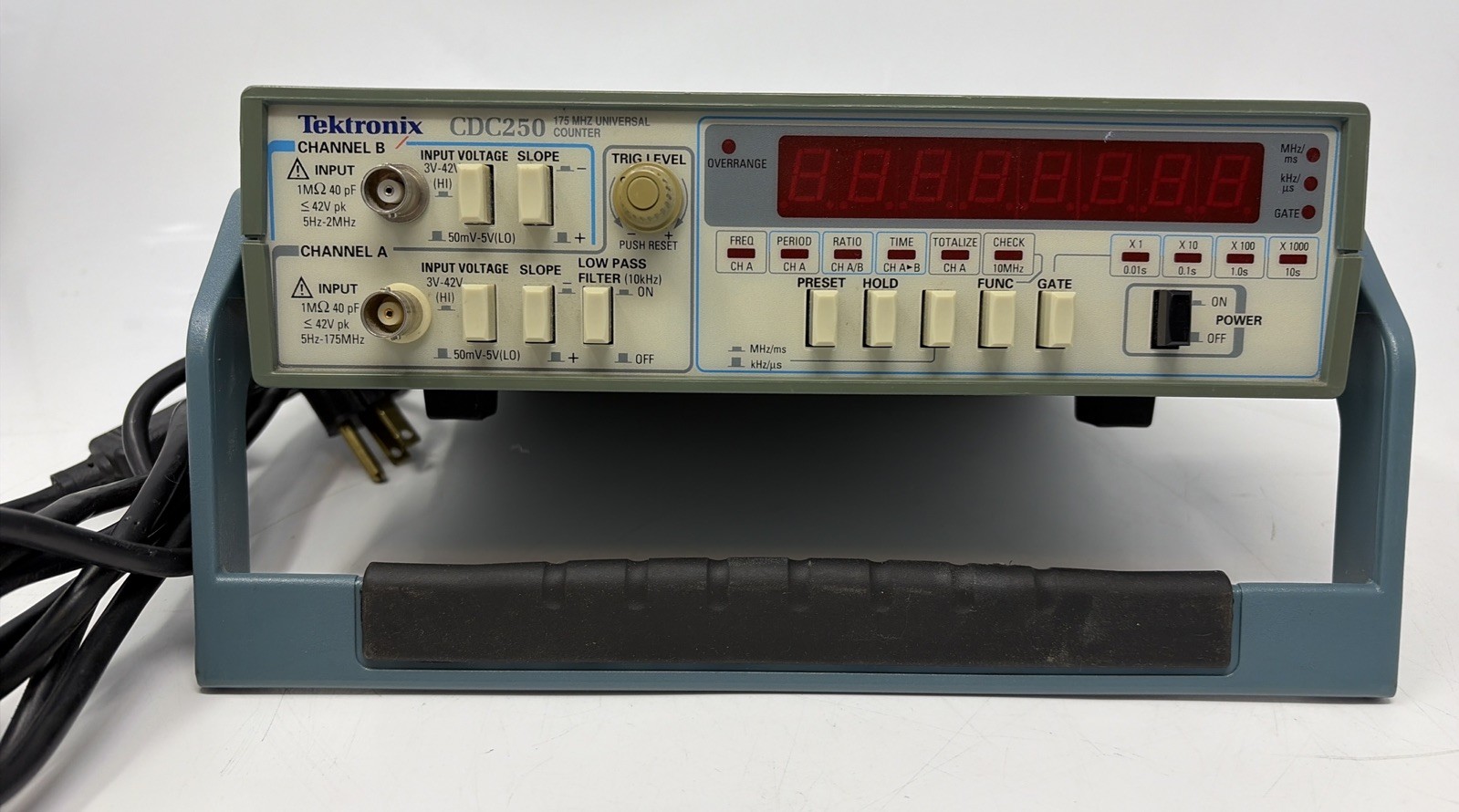 Tektronix CDC250 175MHz Universal Counter Vintage Working Unit