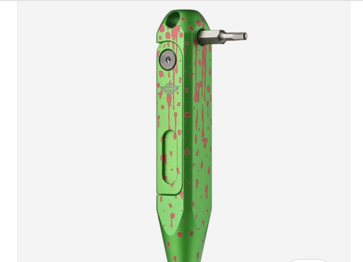 OKNIFE/Olight Otacle D1 Mini Precision Screwdriver Zombie Green.