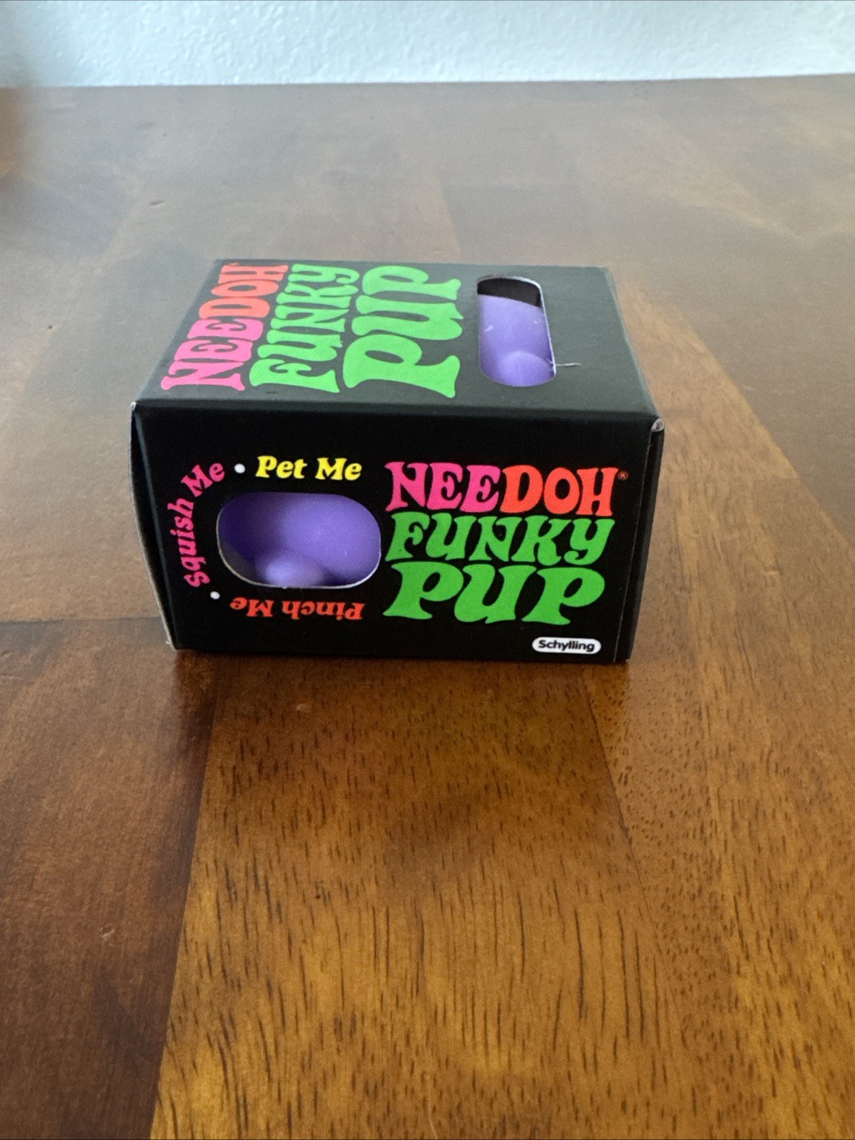 Nee Doh Funky Pup Purple- New