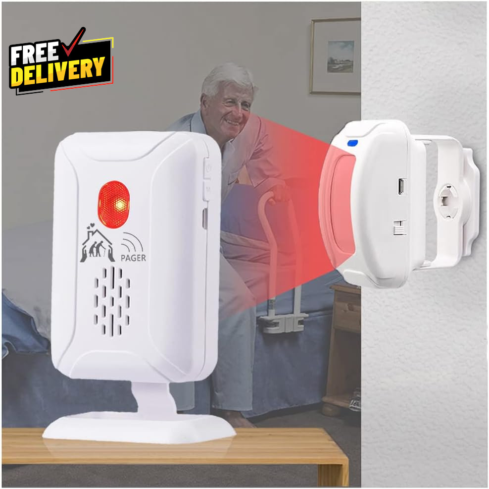 Upgraded Version Bed Sensor Alarm and Fall Prevention for Elderly/Dementia a....