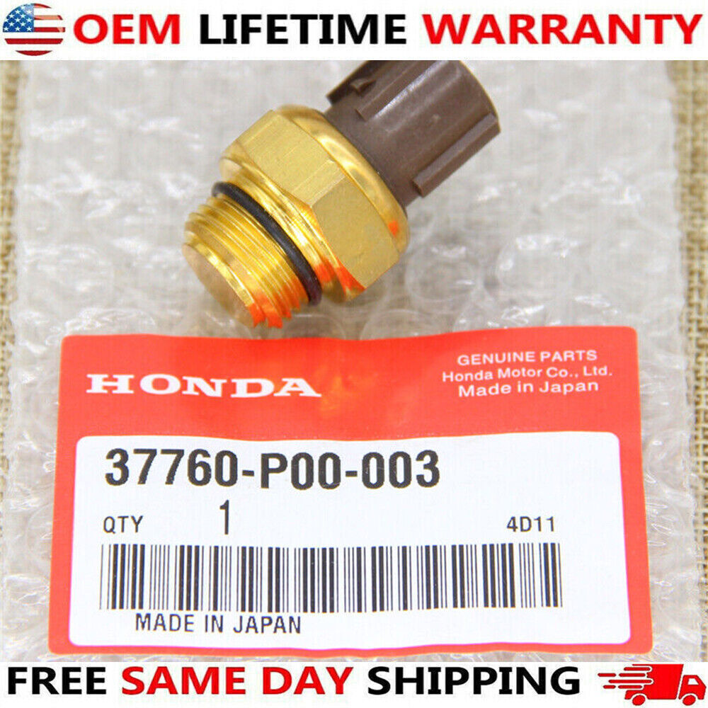 OEM Radiator Coolant Fan Switch For ACURA ISUZU Oasis 37760-P00-004 Original US