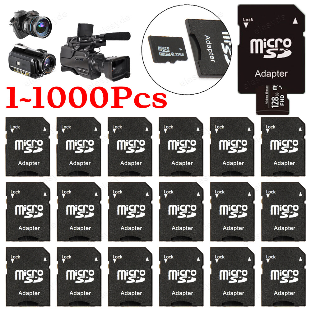 Micro SD Adapter TransFlash TF To SD SDHC Memory Card Adapter Converter LOT