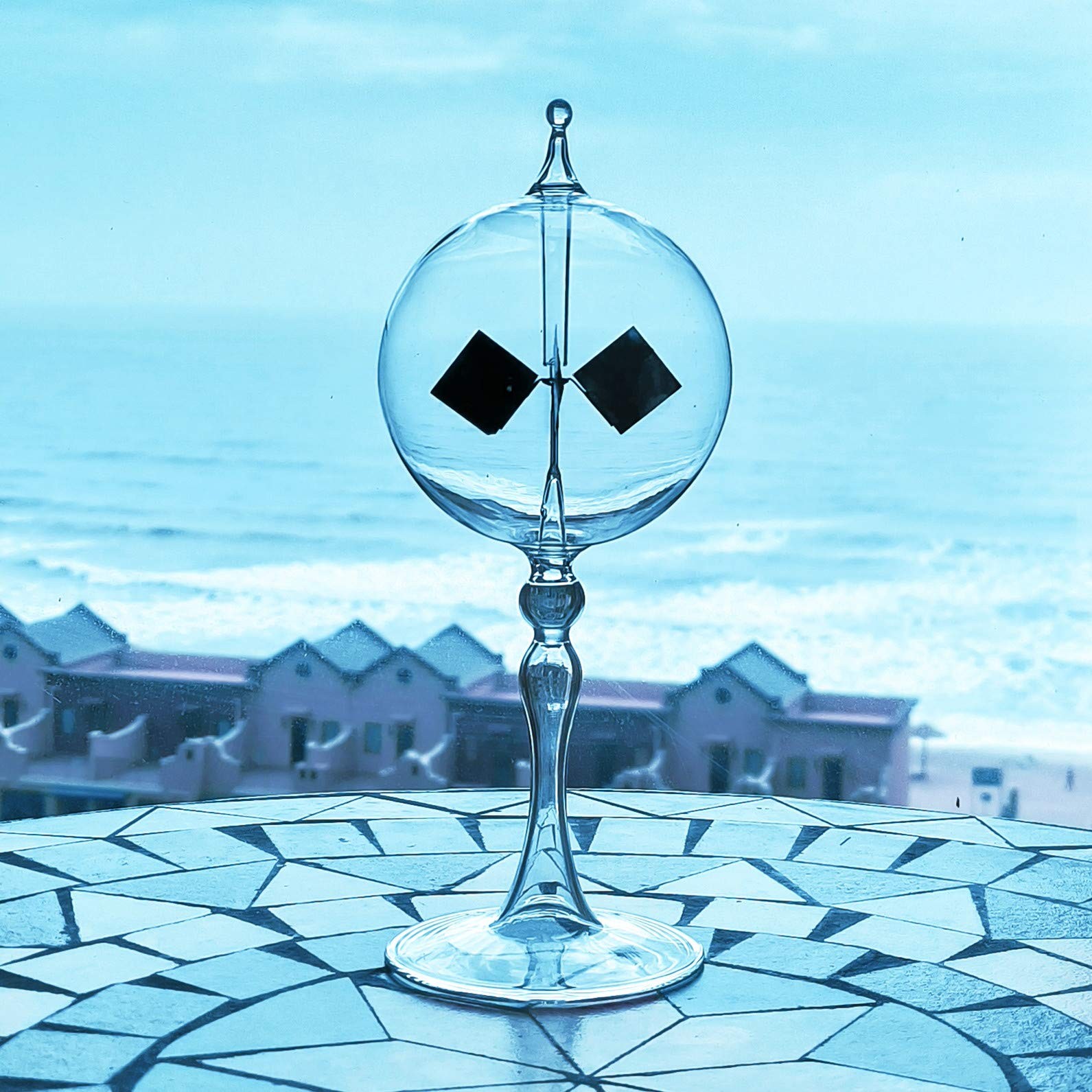 Large Transparent Solar Power Crookes Radiometer Sun Light Large,