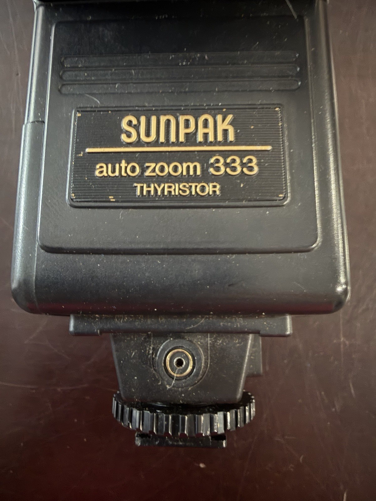 Sunpak 333 Auto Zoom Thyristor Flash Very Good