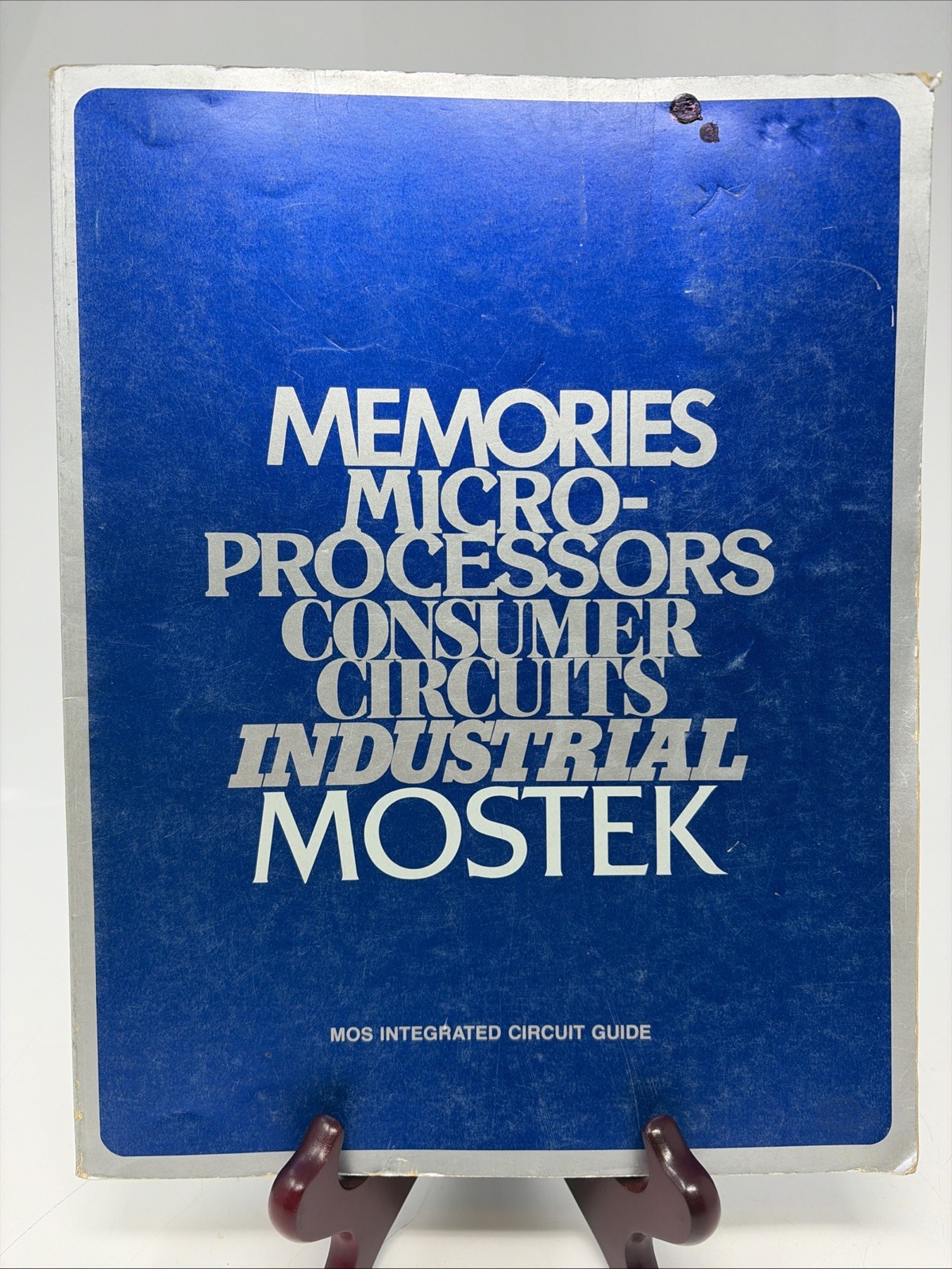 MOSTEK Memories Micro-processors Consumer Circuits Industrial MOS IC GUIDE