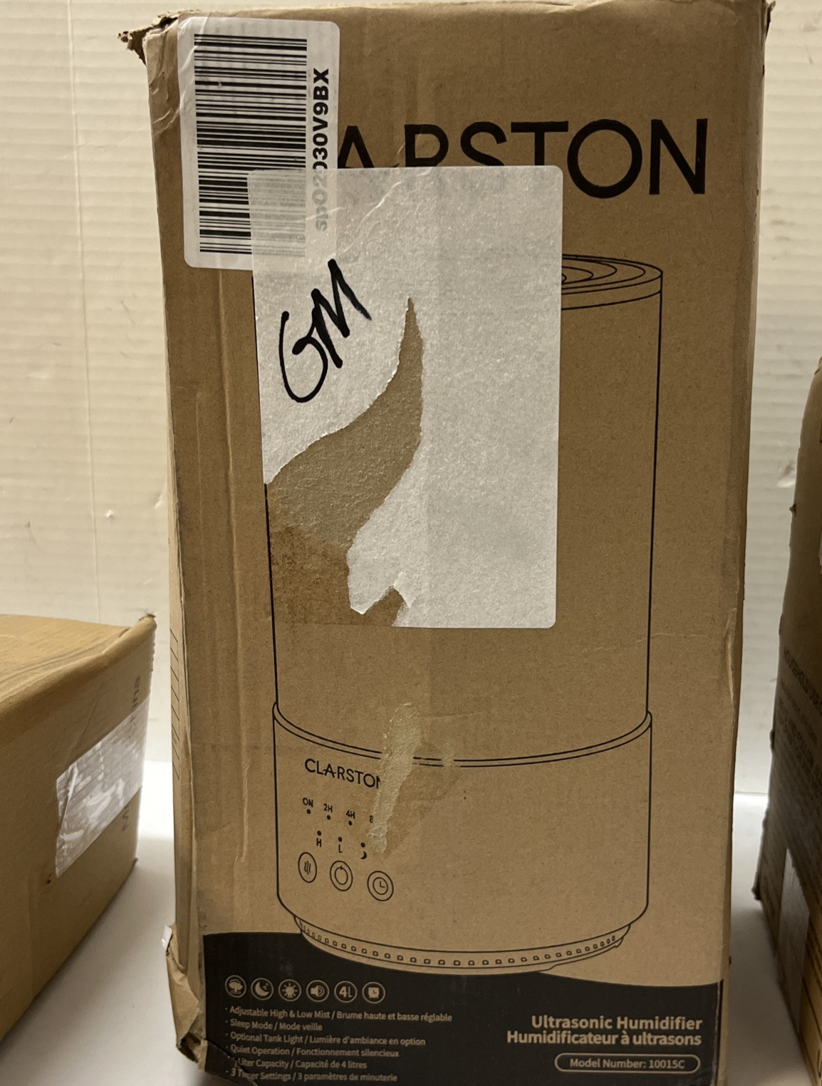 CLARSRON ULTRASONIC HUMIDIFIER 10015C