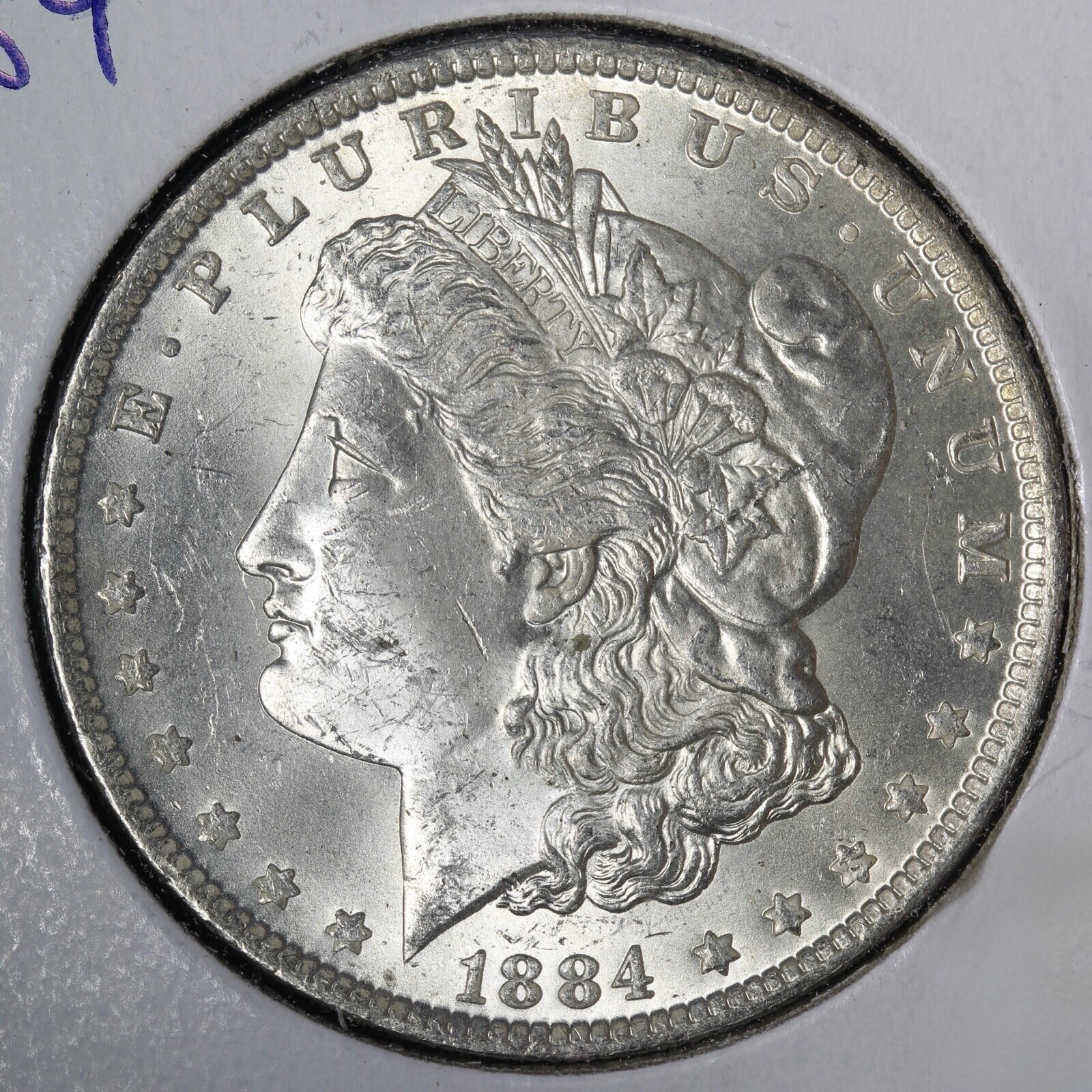 1884 Morgan Silver Dollar BU *UNCIRCULATED* MS E382 JDHC