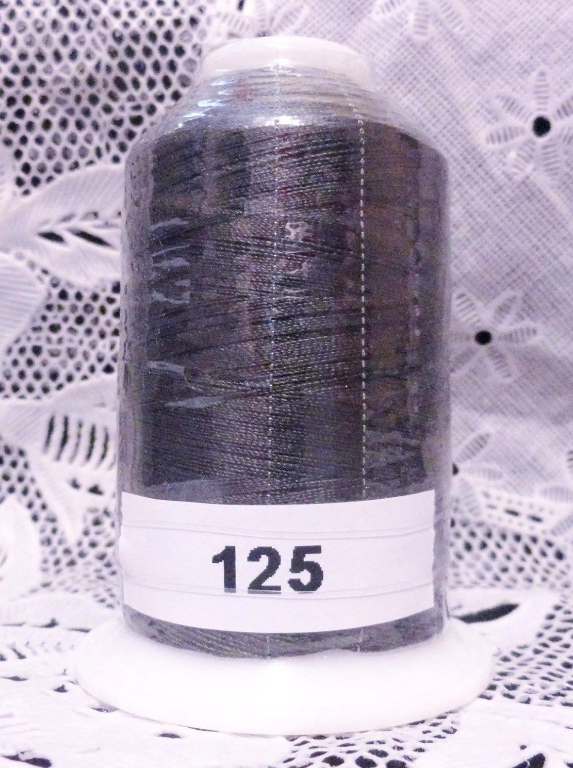 1 NEW Dark Gray #125 GUTERMANN miniking 100% polyester thread 1094 yards Spool