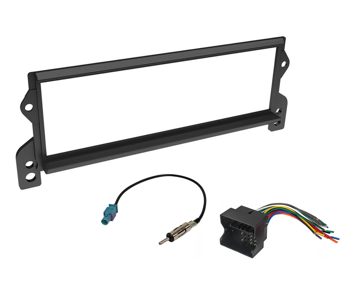 Single DIN Radio Dash Installation Combo for 2002-2008 Mini Cooper & Cooper S