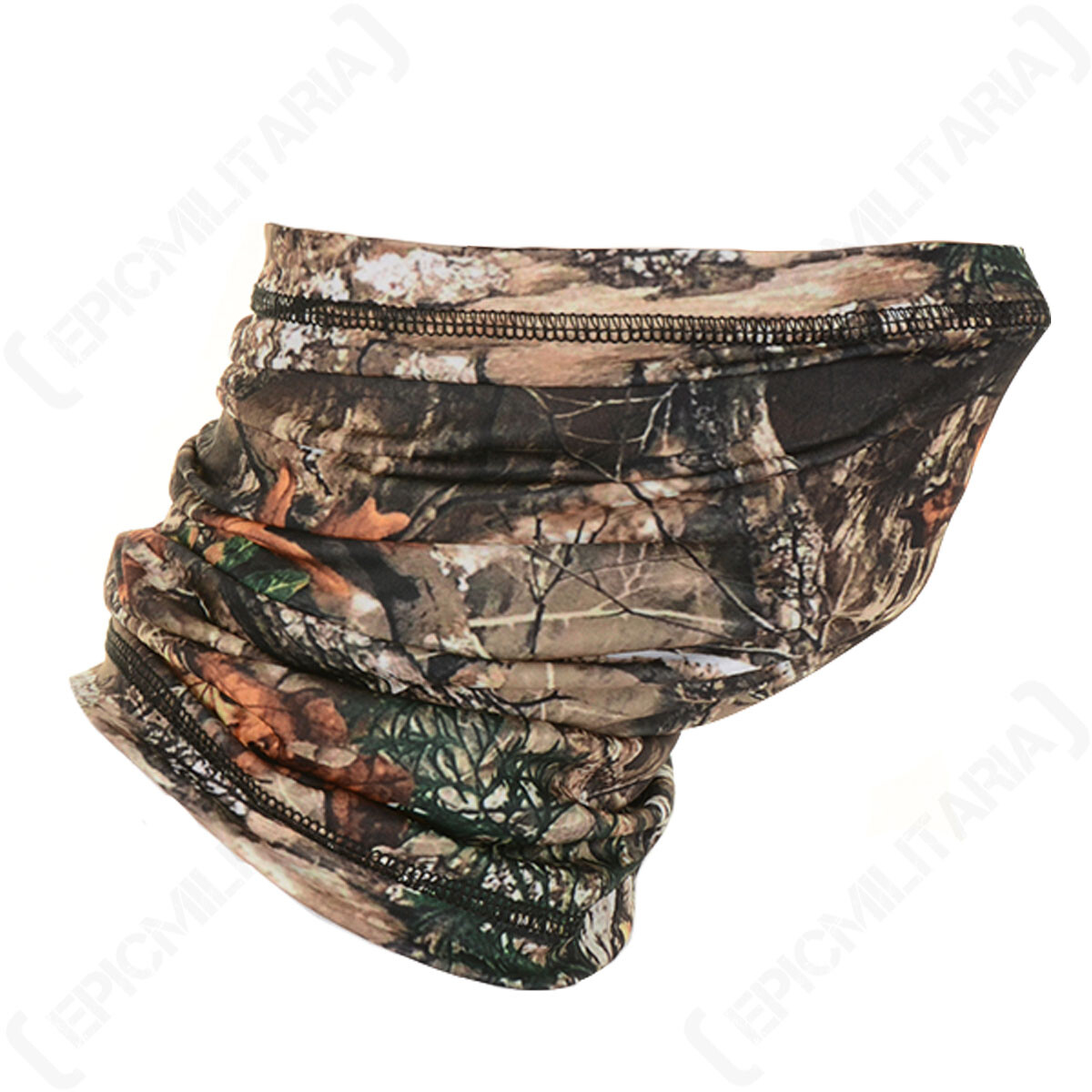Multi Function Face Neck Scarf Gaiter Mask - Forest Camo - One Size Fits All