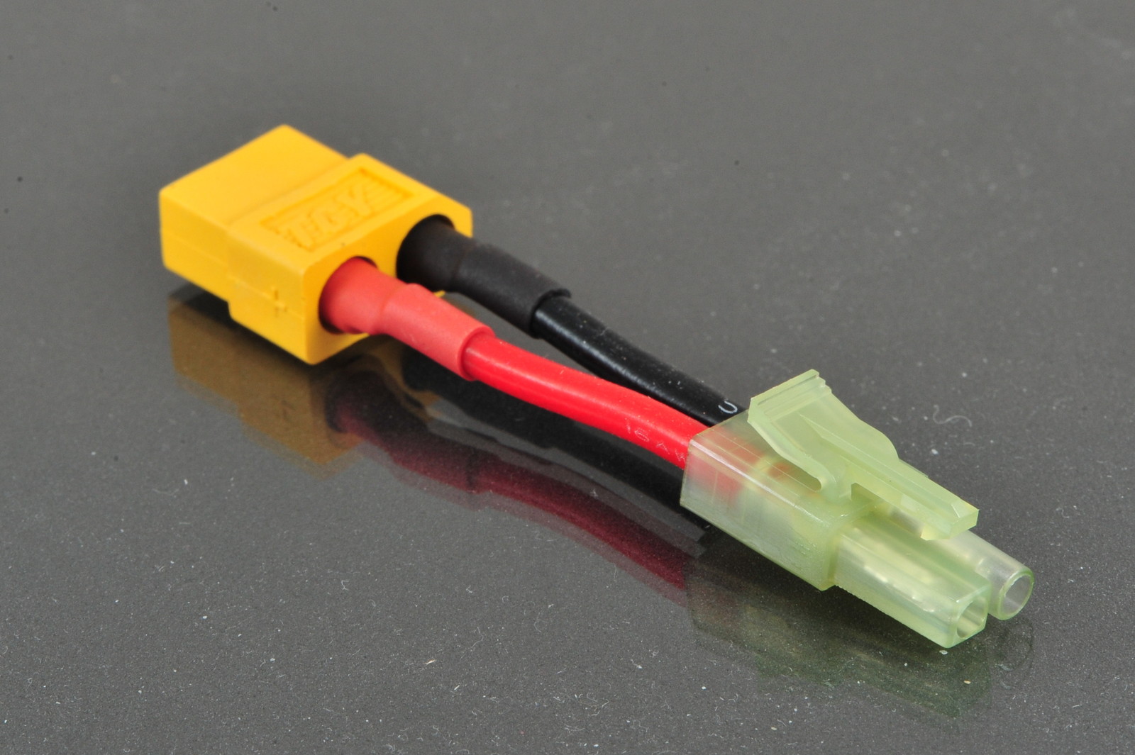 XT60 Female to Male Mini Tamiya Connector / Adapter with 3cm 16awg Wire