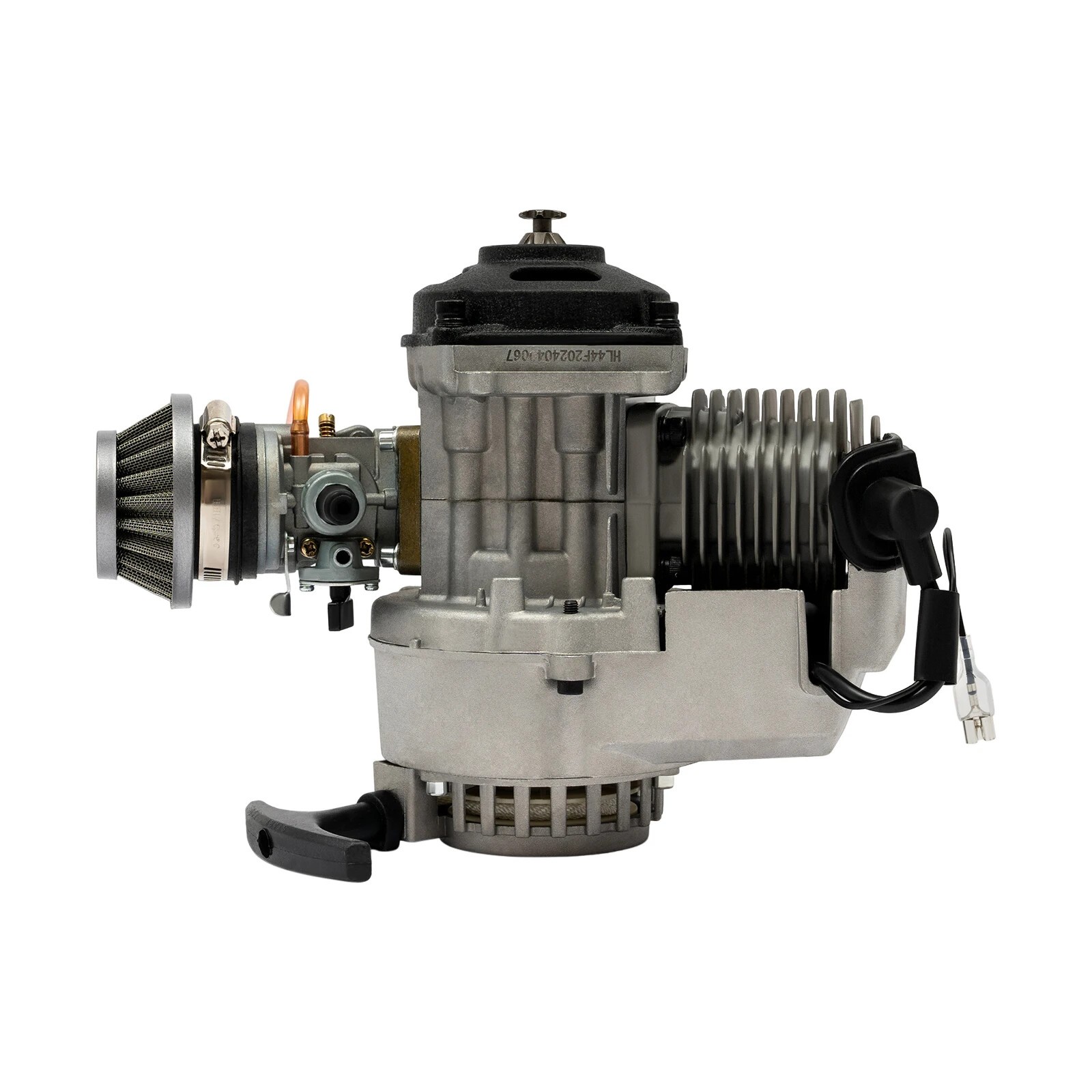 49CC Mini Motorcycle Engine 1900W 2 Stroke Engine Motor Pull Start 12500 RPM