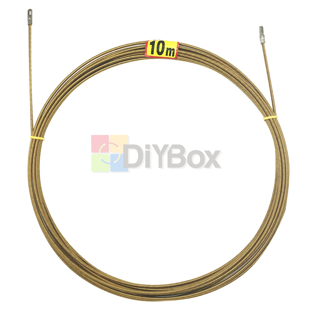 5/10M Electrical Spring Wire Threader Fish Tape Fastener Cable Wire Puller Tool