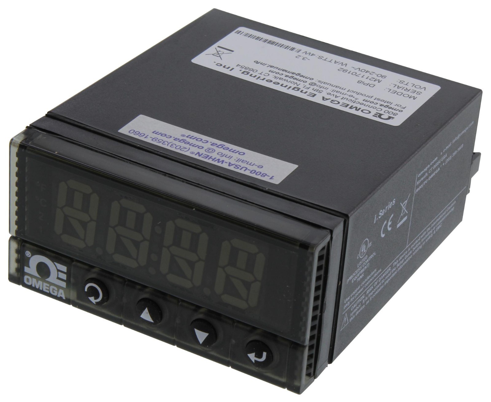 Omega Engineering Universal Input Digital Panel Meter 90-240vAC  DP8PT-330-110