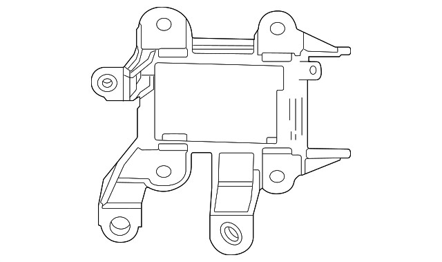 Genuine Honda Blind Spot Detection System Warning Sensor Bracket 36932-T43-J01