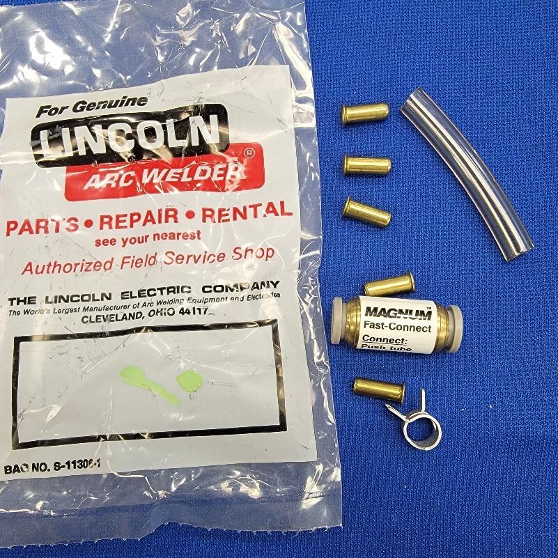 Lincoln Electric  K481 Gas Tube Kit  Quick Connect OEM