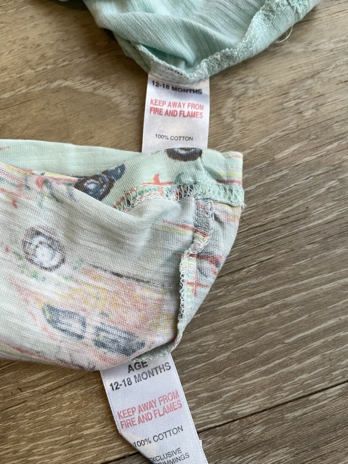 2 Boys T-shirts Age 12-18 mths