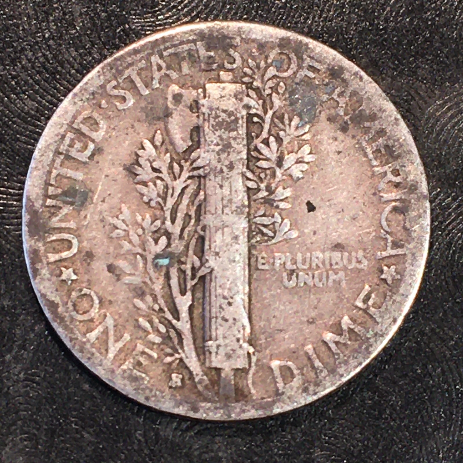 1928-S Silver Mercury Dime - High Quality Scans #P032