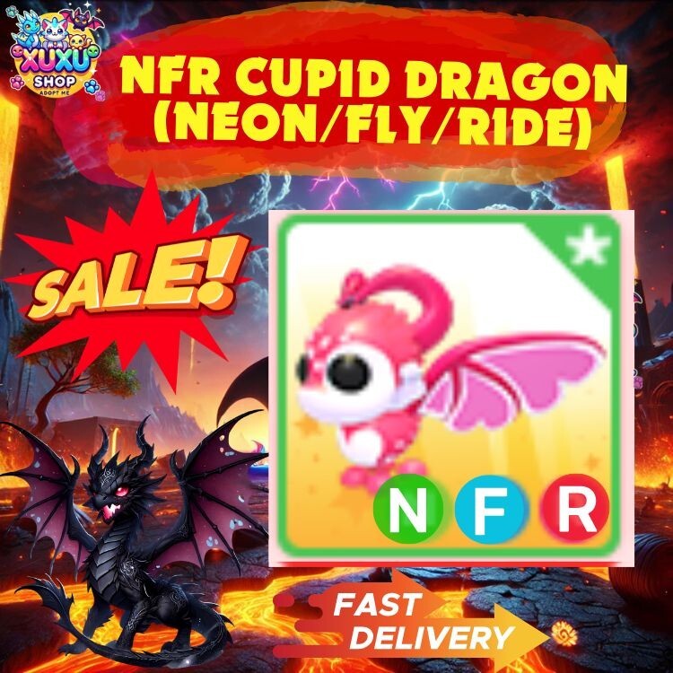 🐉💖Neeon Cupid Dragon(NFR)Adopt Pet Fast Delivery/ Cheap For Sale Today