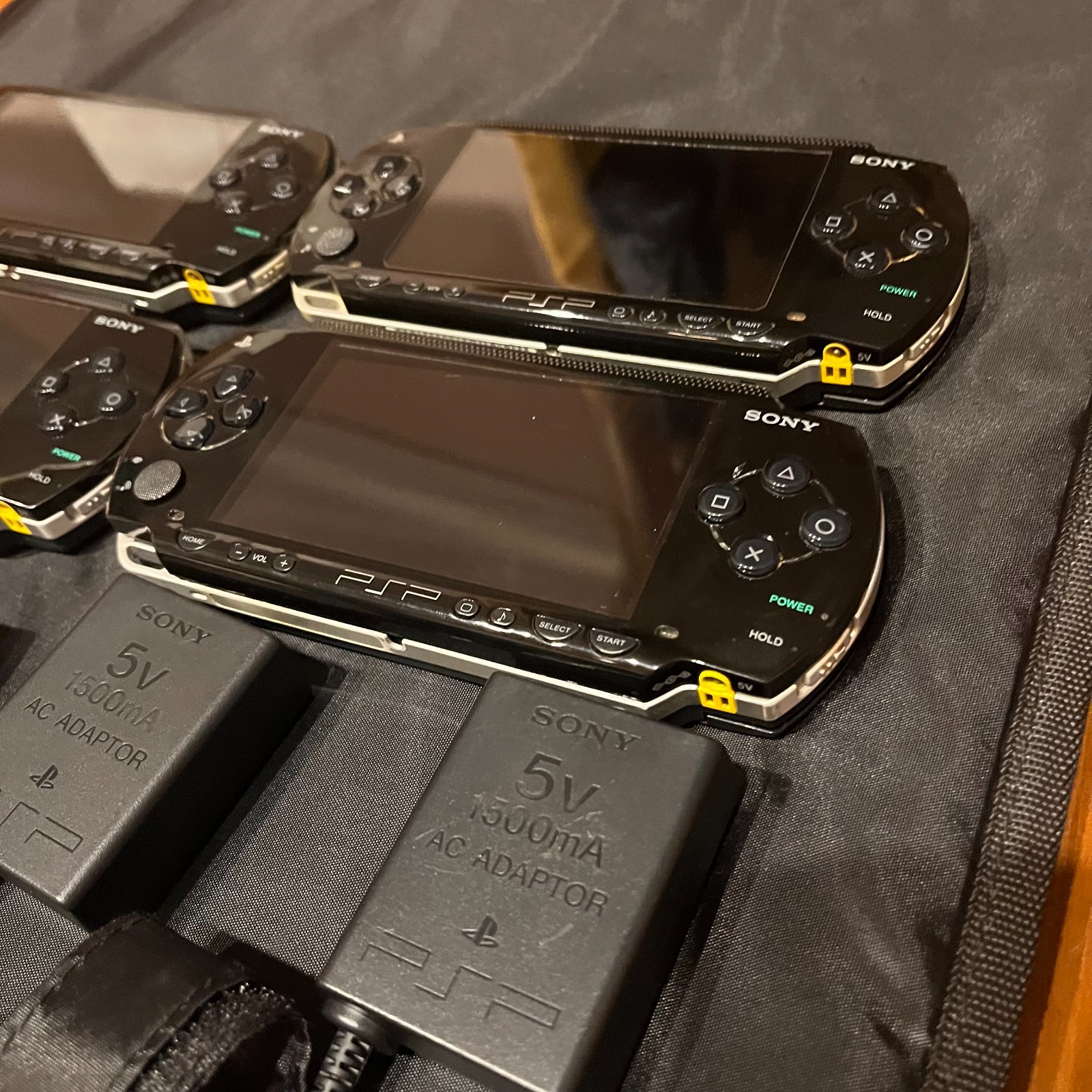 SONY PSP-1000 Black Console 1 Unit + AC Charger Tested Working RANK-C （Fair）