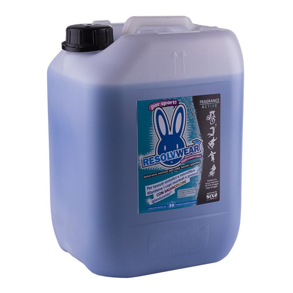 RESOLVBIKE 1007-9 SPORTSWEAR DETERGENT FRAGRANCE ACTIVE RESOLVWEAR 20 LITRE