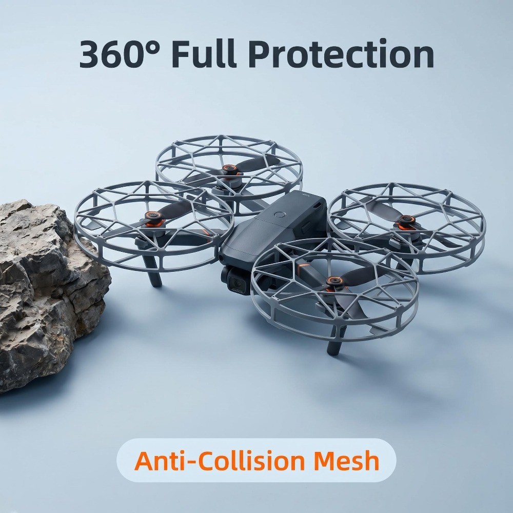 DJI Mini 5 Pro OEM Propeller Guard Combo with CW CCW Quick Release Propellers