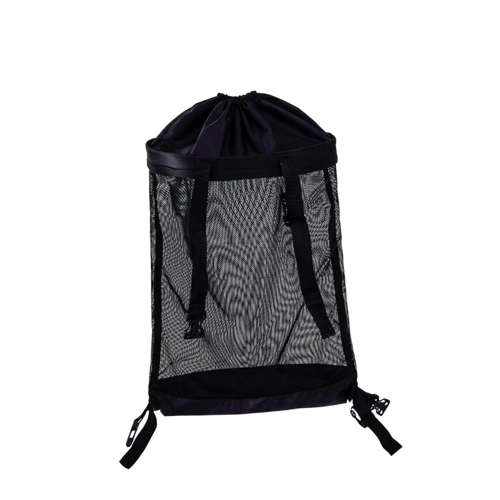 Golf Cart Organizer Bag Golf Cart Accessories Net Bag Portable Trolley Rear