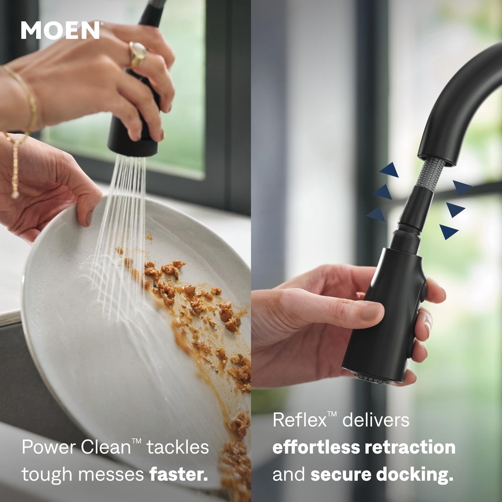 Moen 7594EWBL - Kitchen Faucet