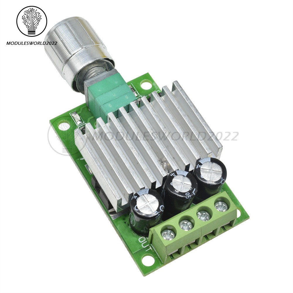 DC 6V 12V 24V 30V 10A DC Motor Speed Controller PWM Controller Board DC12V-30V