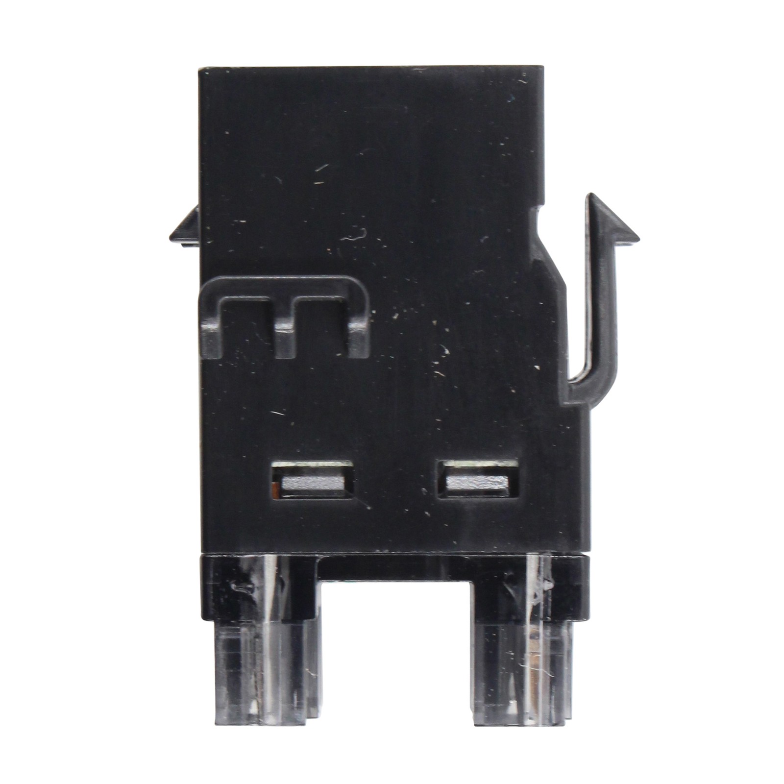 TE CONNECTIVITY 2111475-2 KEYSTONE MODULAR JACK, 8-POSITION, CAT6, RJ45, BLACK