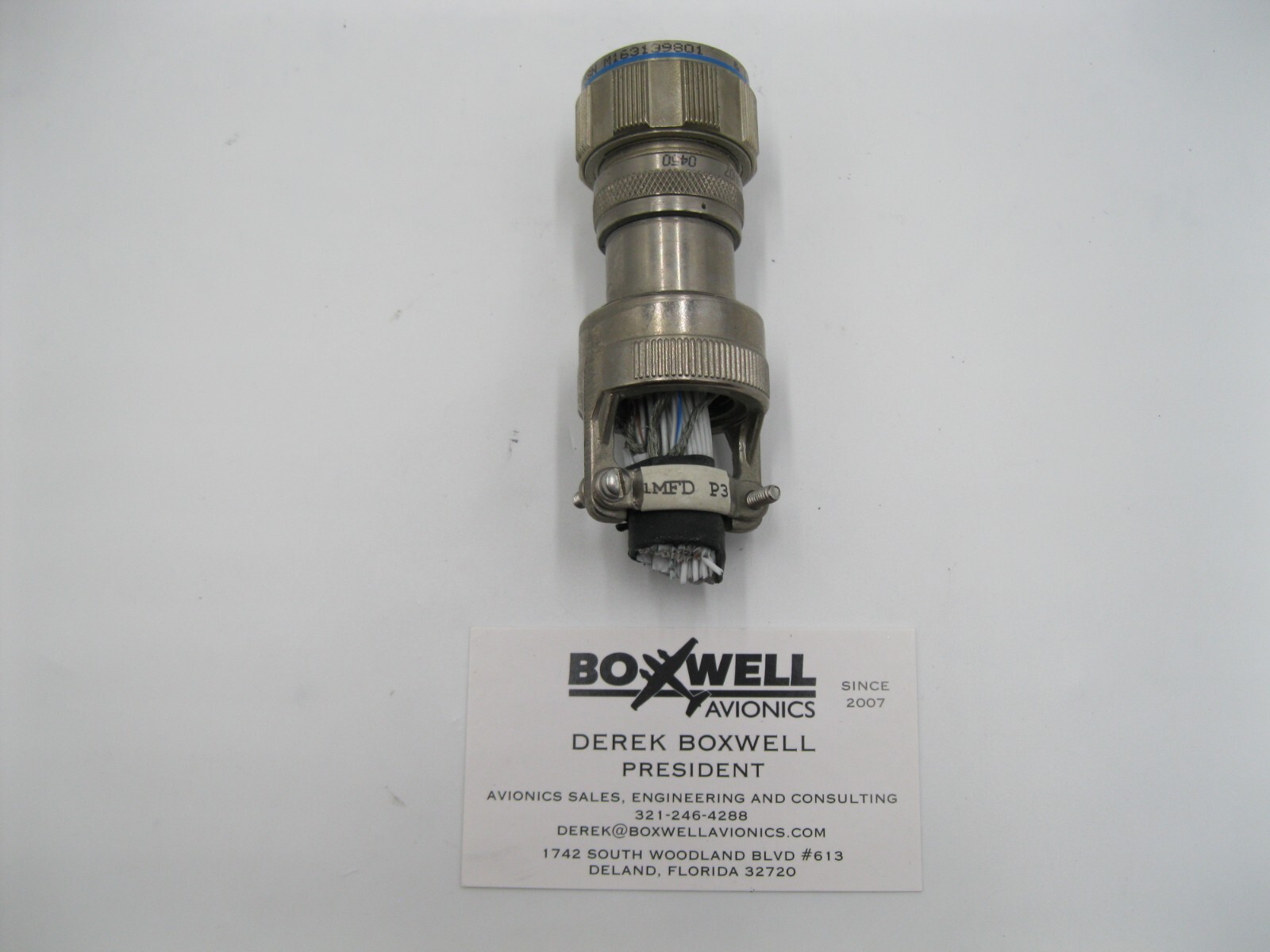 DEUTSCH CONNECTOR PN: JD38999/26FF35SN D38999/26FF35SN