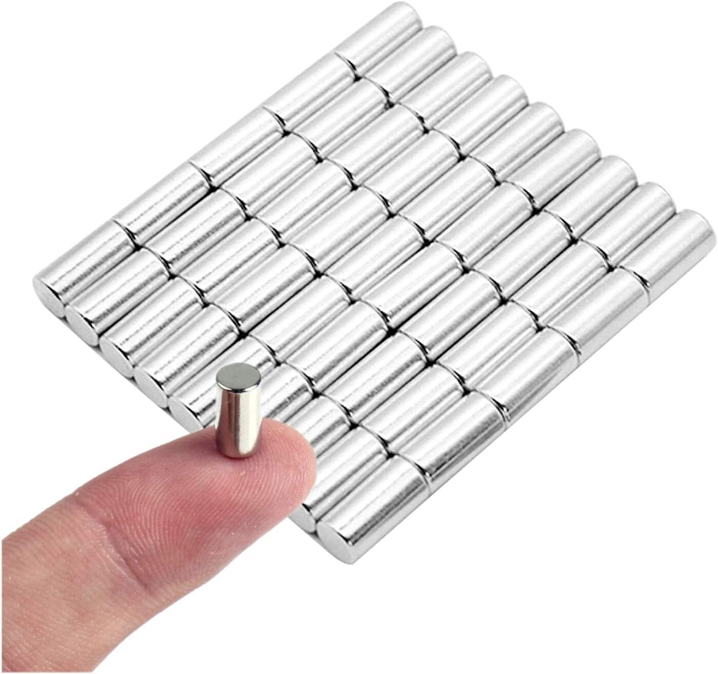 Lot 10 25 50 1/4 x 1/2 inch Neodymium Rare Earth Cylinder Magnets N48 Wholesale