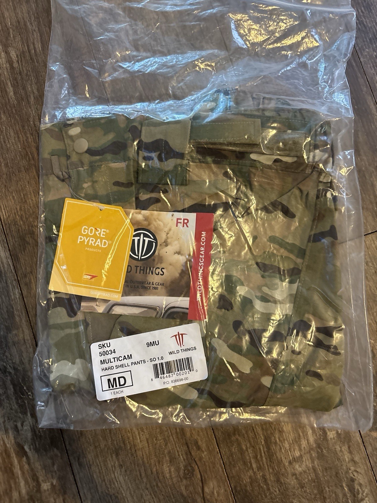 Wild Things Tactical Gore-Tex Pyrad Flame Retardant Pants Medium