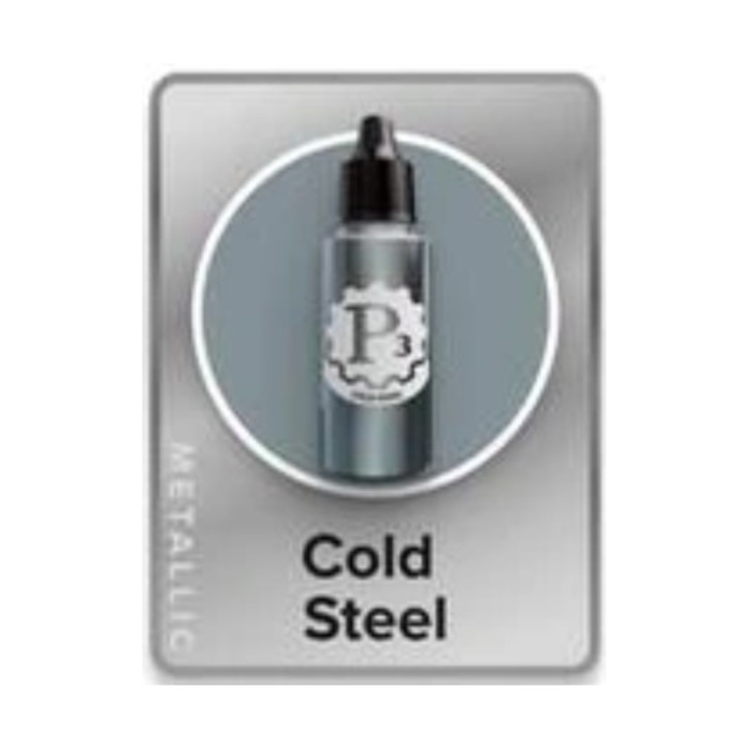 Steamforged P3i Paints Metallics Cold Steel New