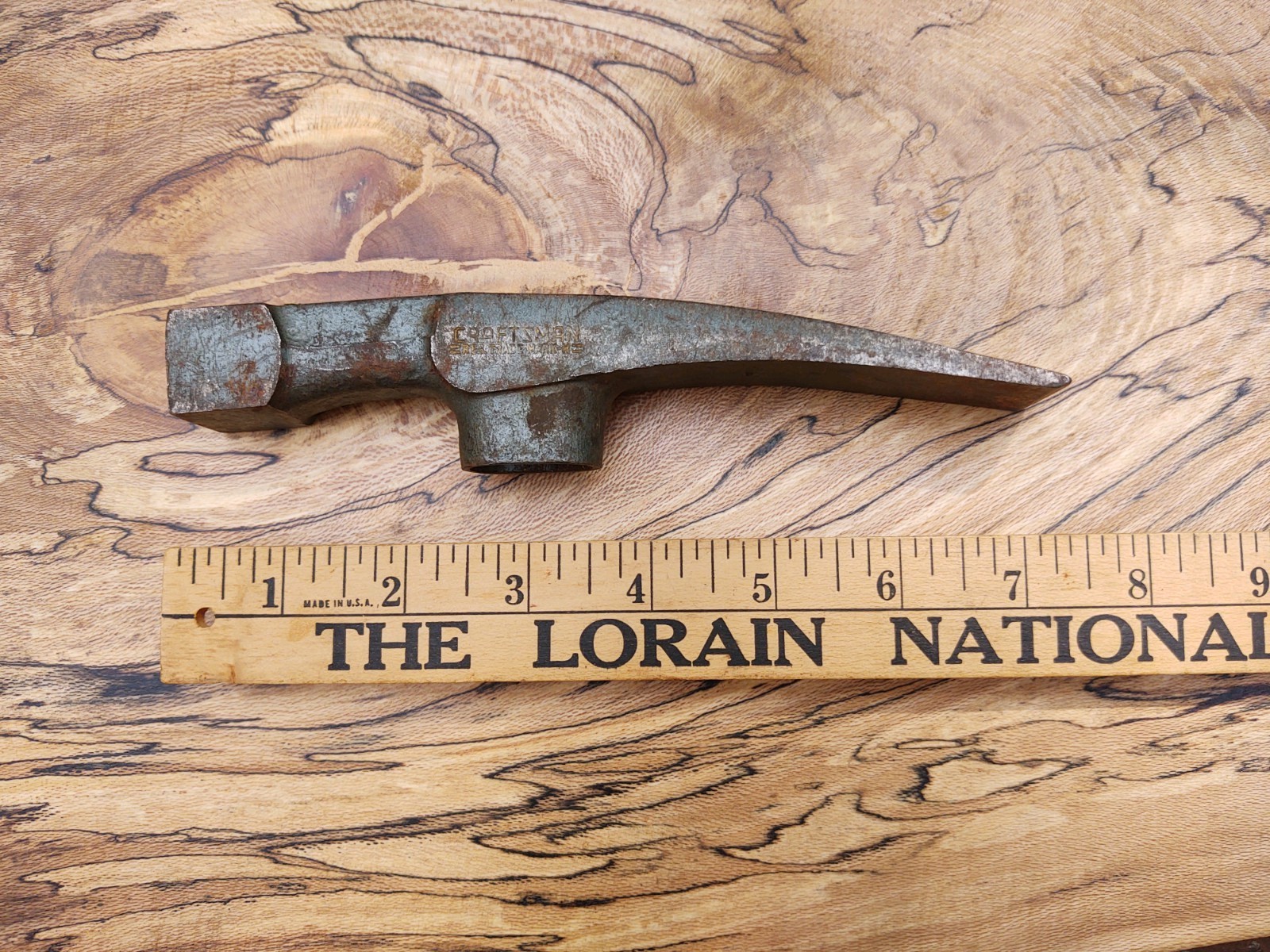 Vintage Craftsman Professional Bricklayer Masonry Hammer Head