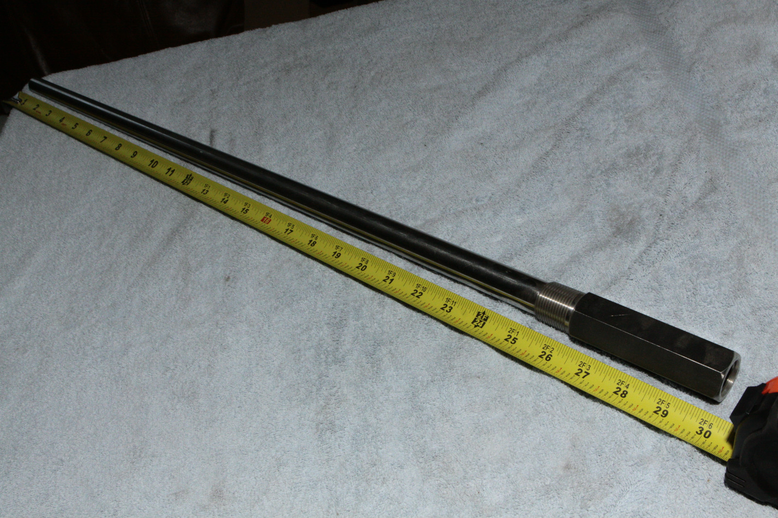 Ashcroft Thermometer Well  / Thermowell   28"   3/4" mpt   1/2" fpt     316ss