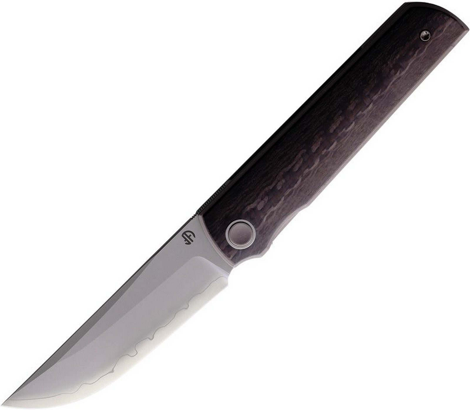 North Mountain Blade Chop 4 Linerlock Folding Knife CF Handle - 2412-CFCP