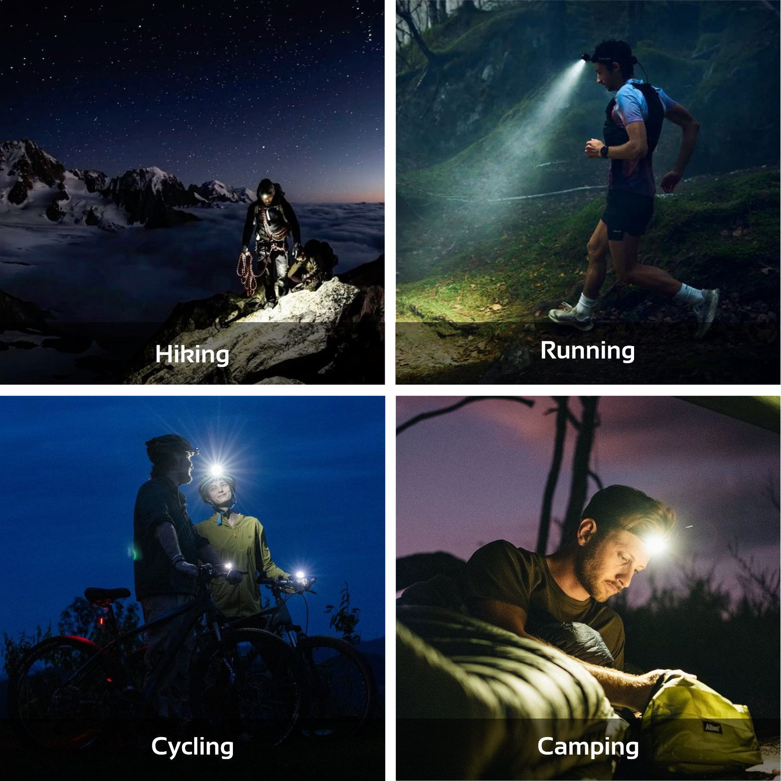 LED Headlamp USB-C with Red Light - 6 Modes | RABLEX