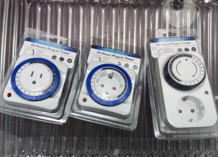 EU US Plug Programmable 24H Timer Switch Countdown Switch Socket Auto Power Off