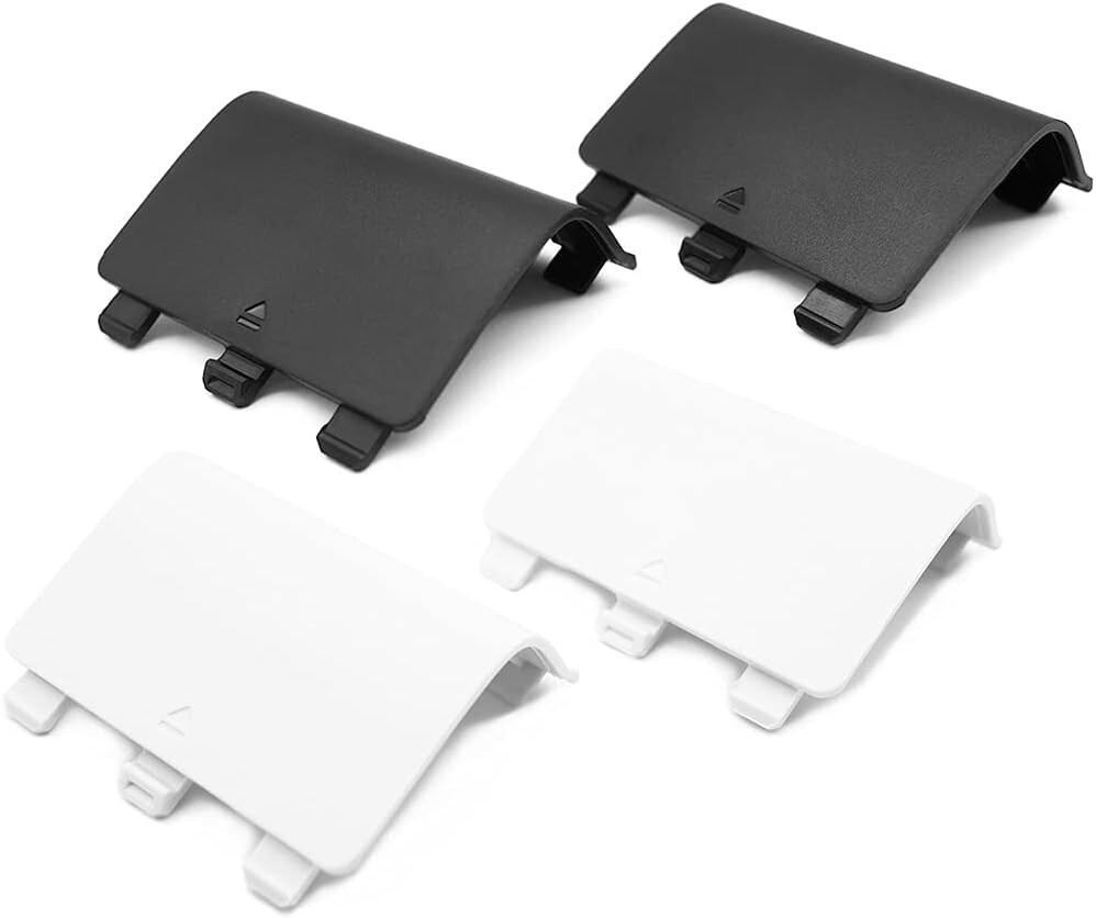 4 Pack Battery Back Cover for Xbox One/One S/One X Controller [NOT for Xbox Seri